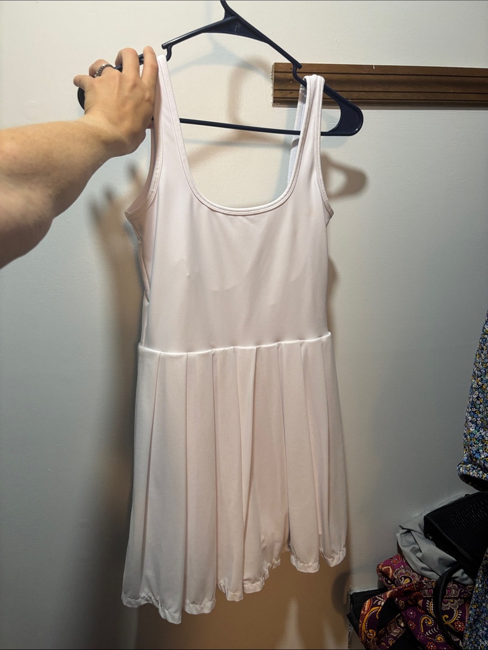 NWT- Pro Shop by Sage Collective- White Tennis Dress-Size Small